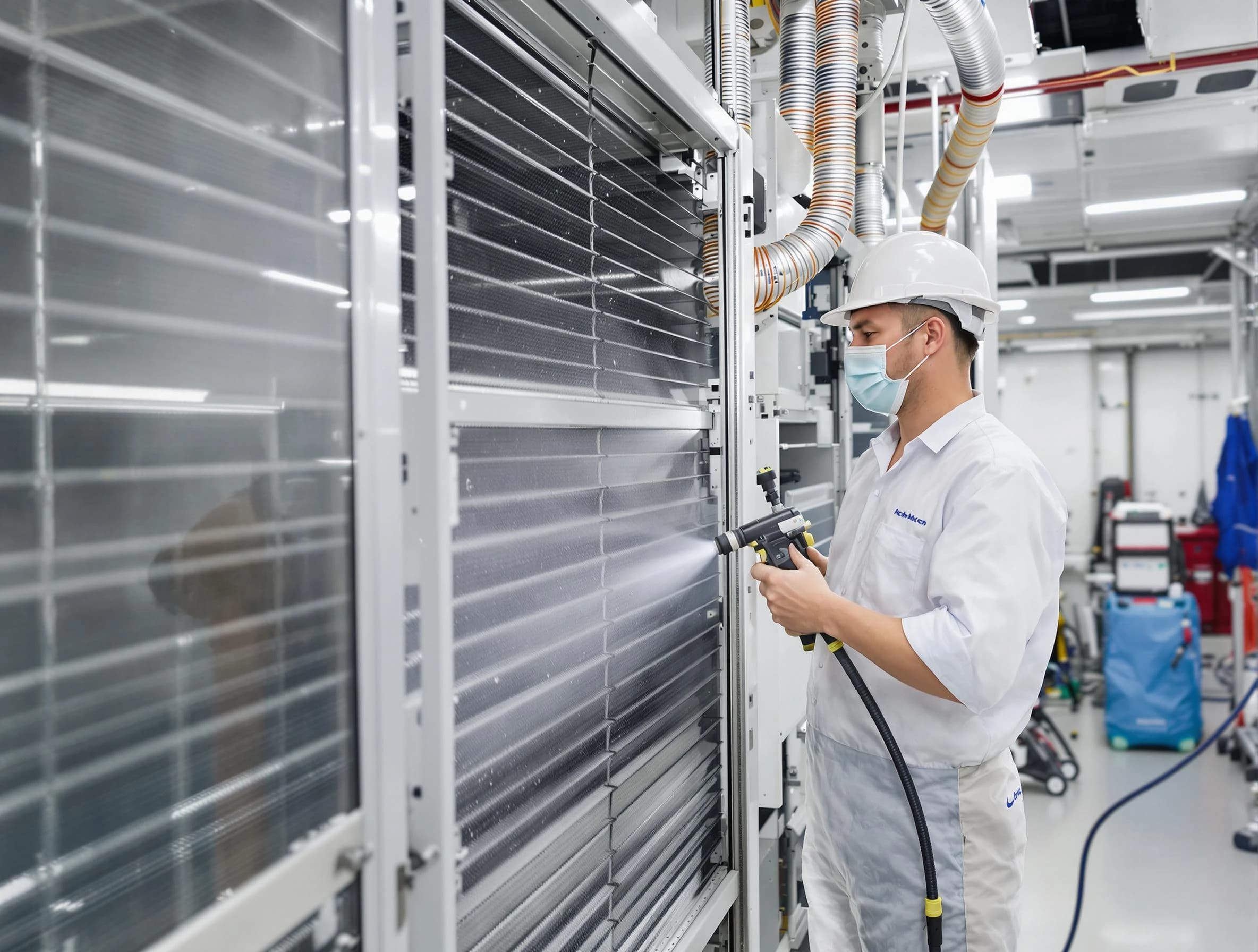 Professional AC coil cleaning by Sandy Springs Air Duct Cleaning in Sandy Springs