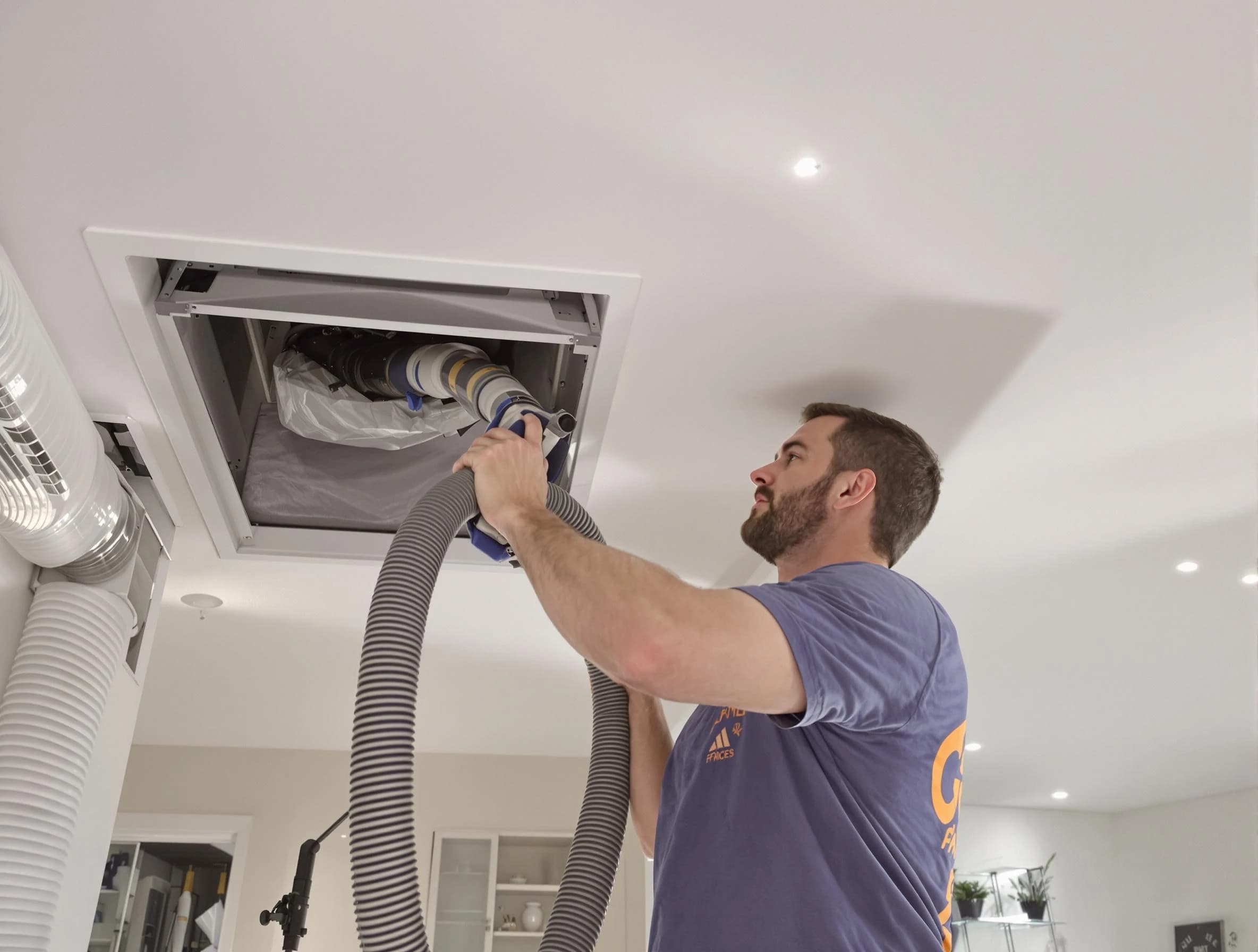 Precision indoor duct cleaning by Sandy Springs Air Duct Cleaning in Sandy Springs
