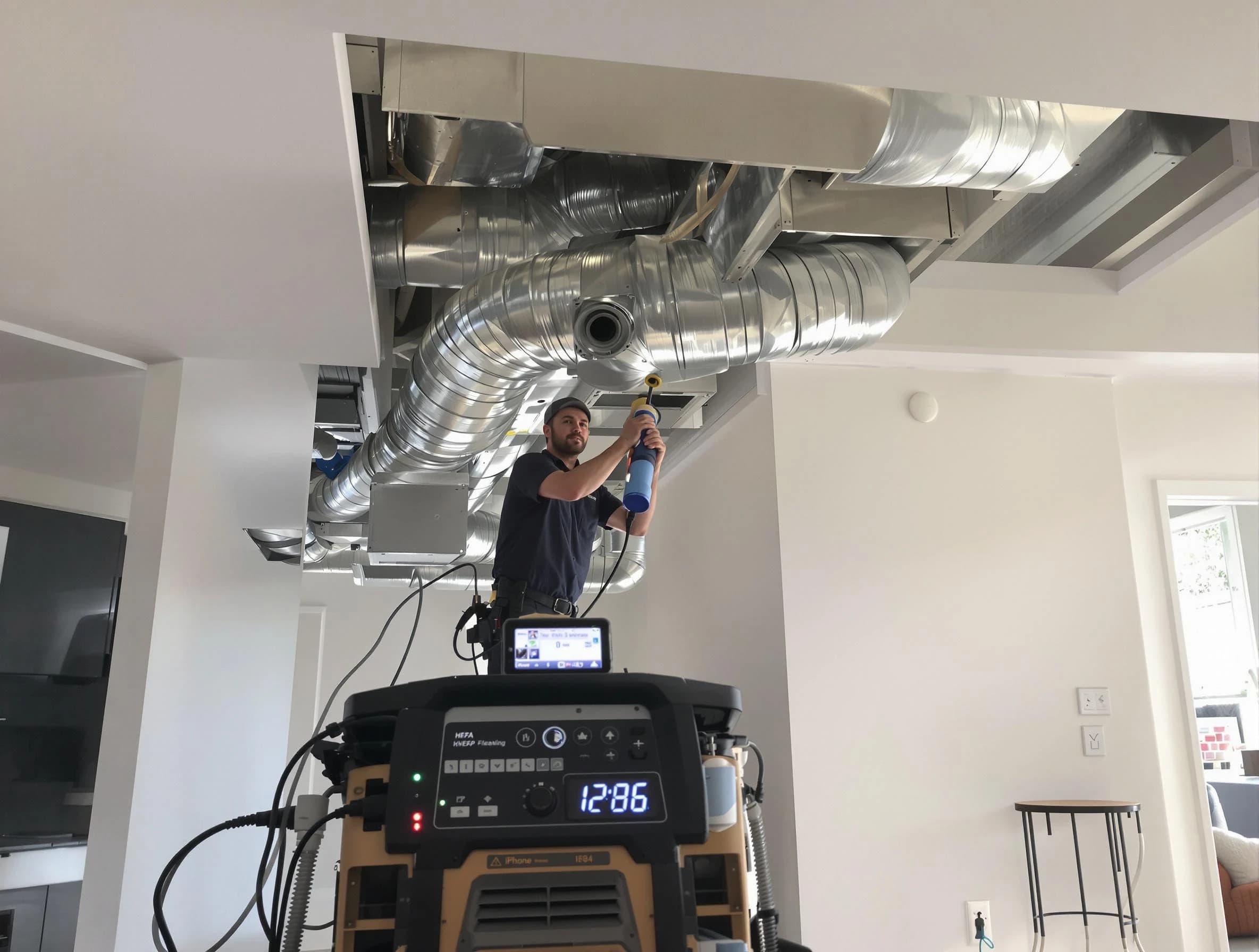 Advanced pure air duct cleaning by Sandy Springs Air Duct Cleaning in Sandy Springs