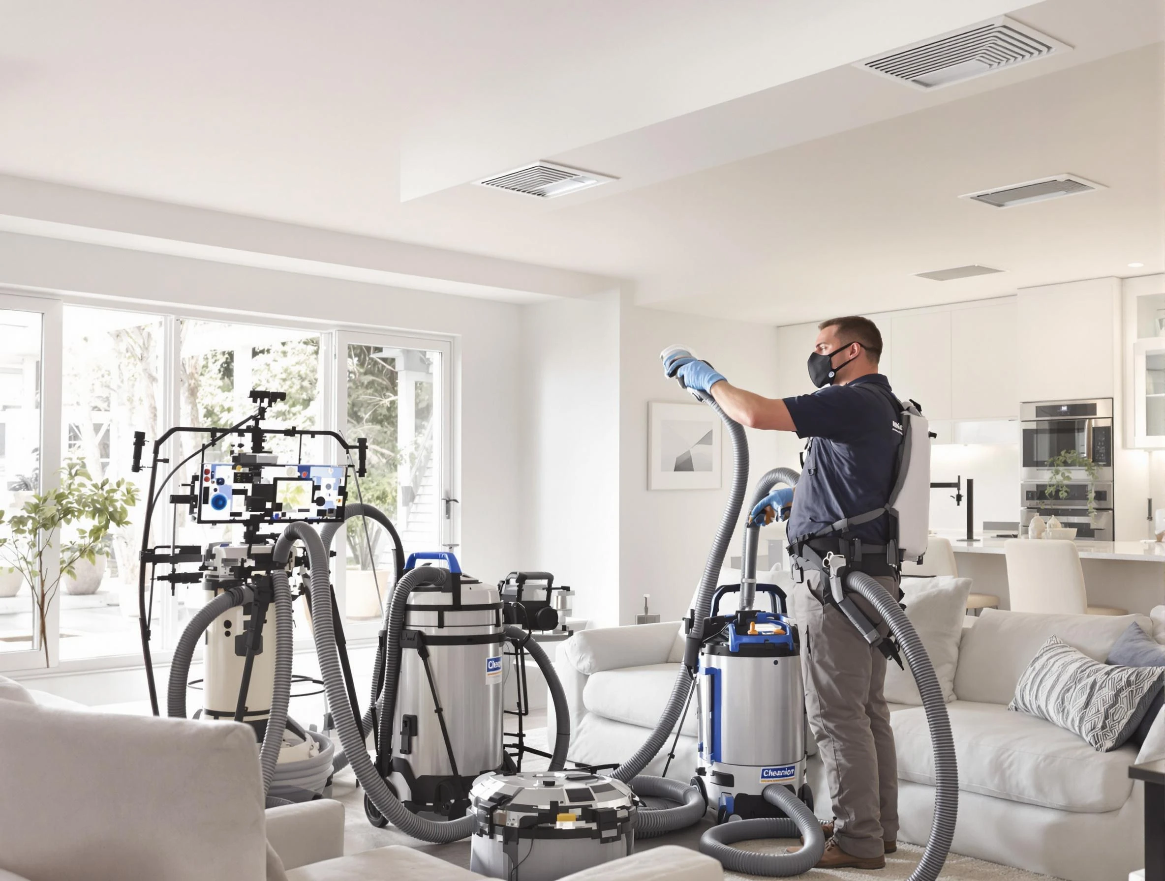 Professional AC duct cleaning by Sandy Springs Air Duct Cleaning in Sandy Springs